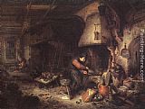 Adriaen Van Ostade Canvas Paintings - Alchemist